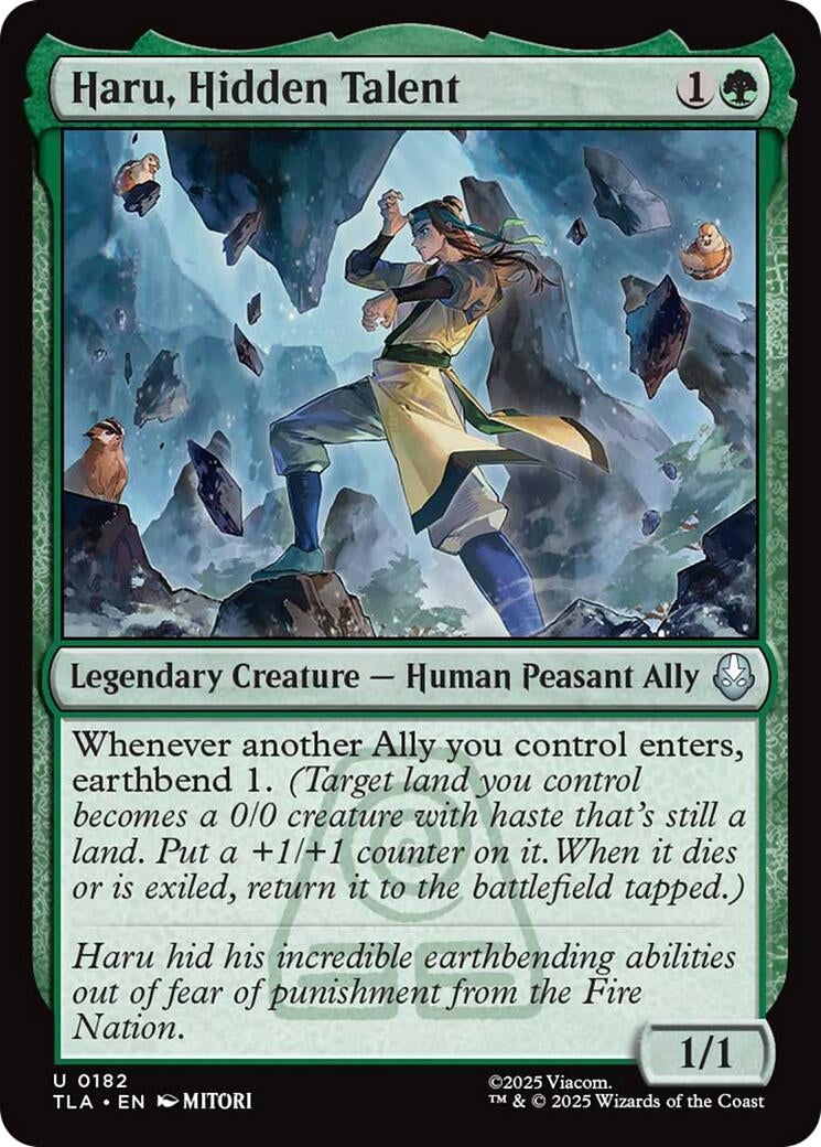 Image for Haru, Hidden Talent (182) (TLA) - Magic: The Gathering