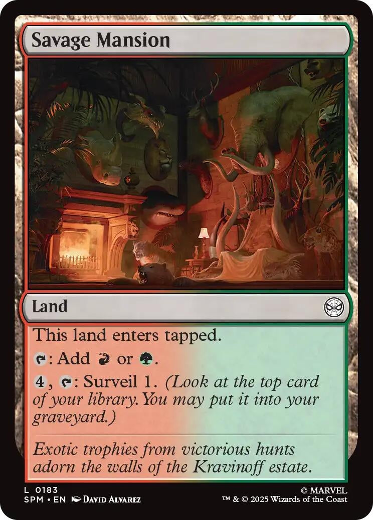 Savage Mansion (183) (SPM)