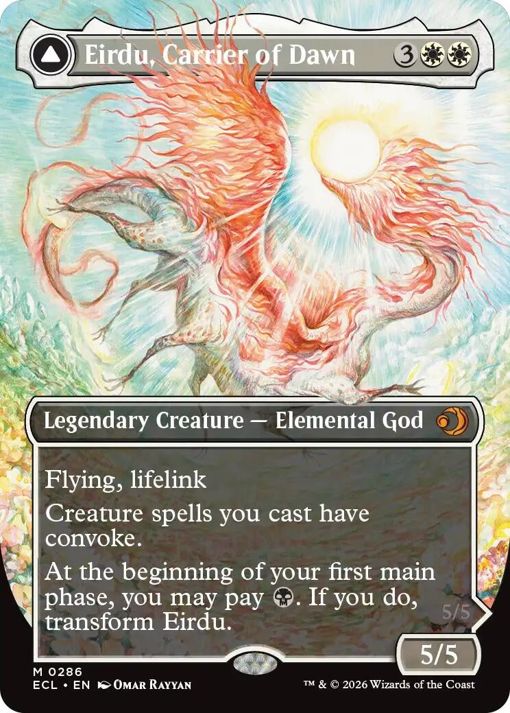 Eirdu, Carrier of Dawn (Borderless) (286) (ECL)