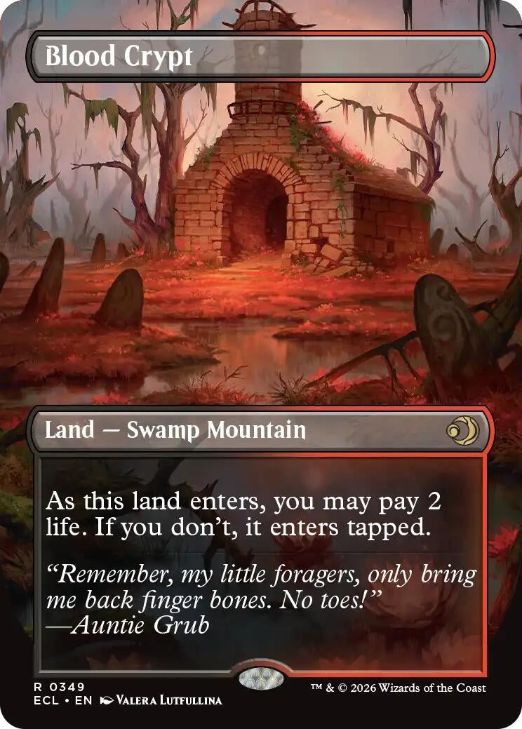 Blood Crypt (Borderless) (349) (ECL)