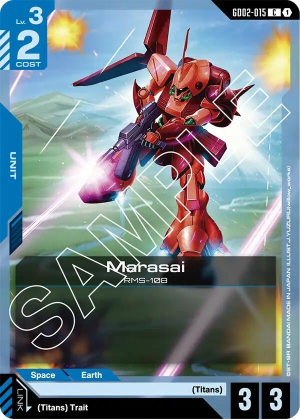 Image for Marasai (GD02-015) - Gundam Card Game
