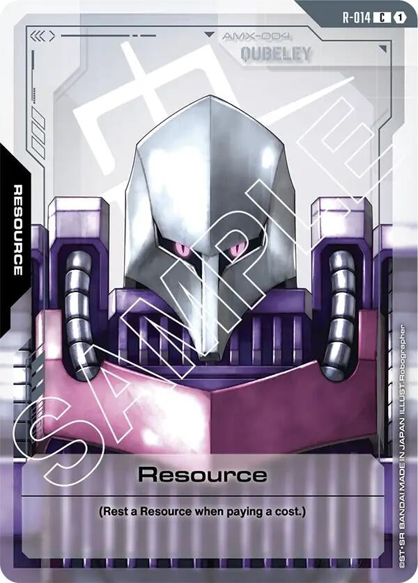 Image for Resource (R-014) (R-014) - Gundam Card Game
