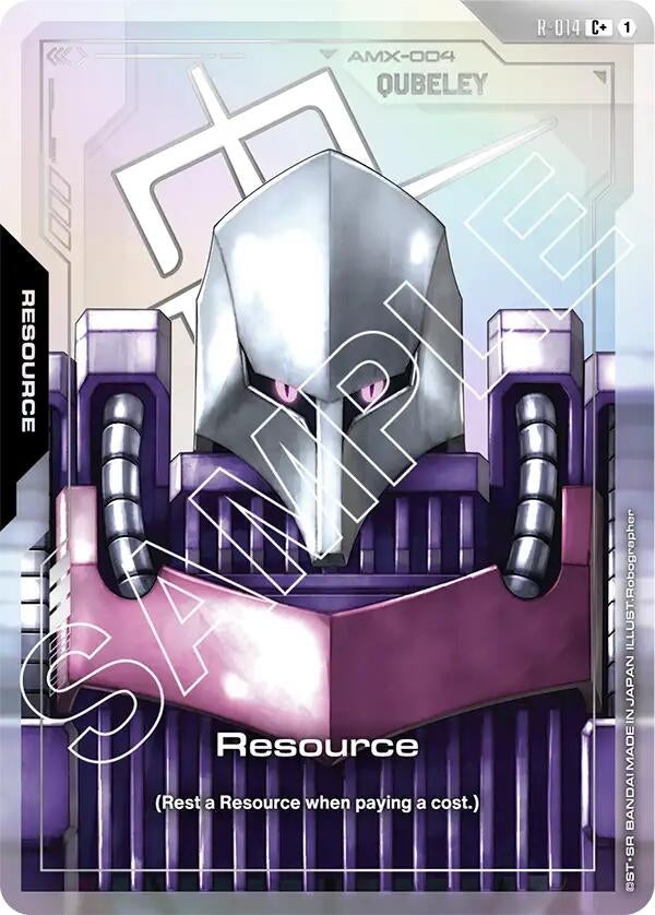 Image for Resource (R-014) (C+) (R-014) - Gundam Card Game