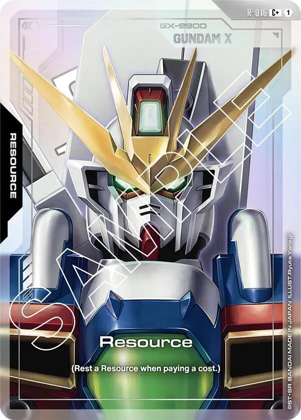 Image for Resource (R-016) (C+) (R-016) - Gundam Card Game