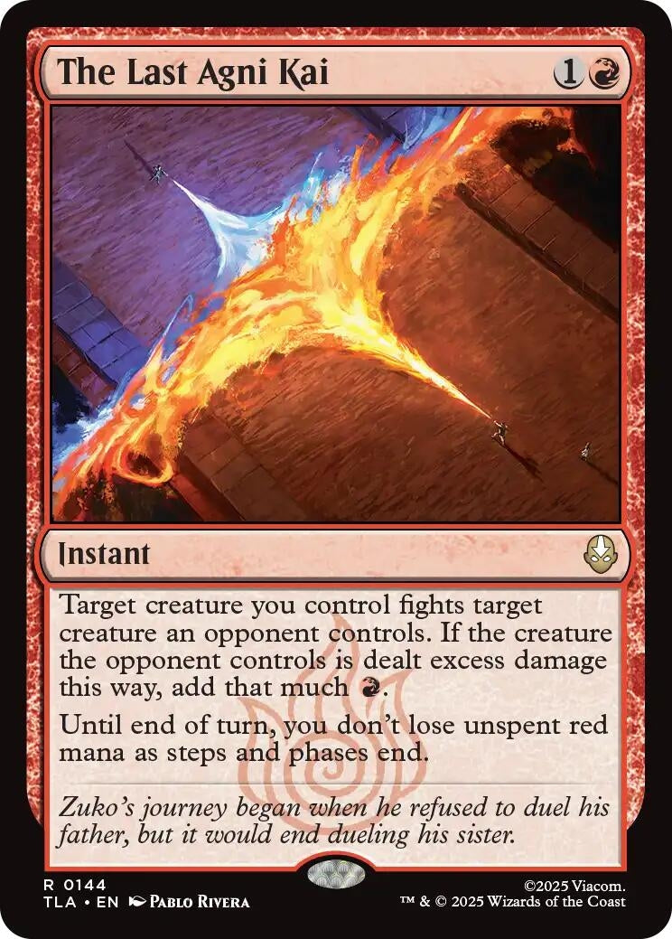 Image for The Last Agni Kai (144) (TLA) - Magic: The Gathering