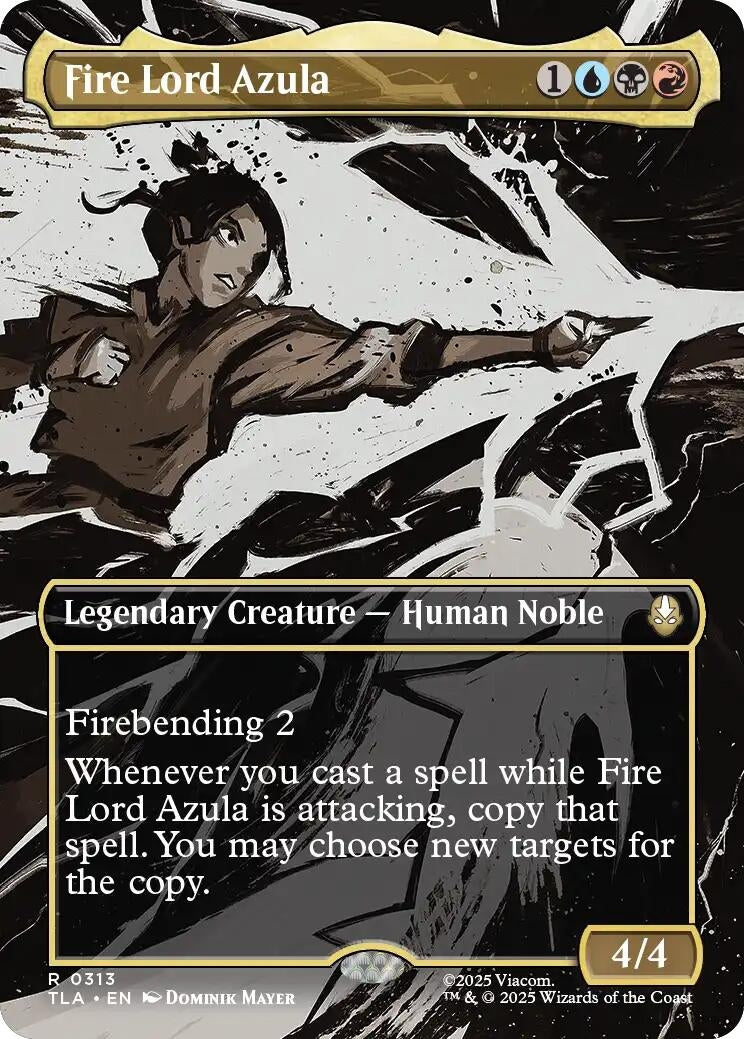 Fire Lord Azula (0313) (Borderless) (313) (TLA)