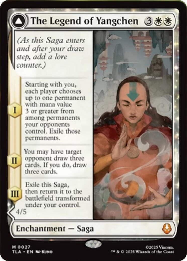 Image for The Legend of Yangchen (27) (TLA) - Magic: The Gathering