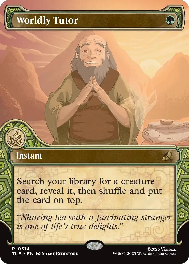 Image for Worldly Tutor (Showcase) (314) - Magic: The Gathering