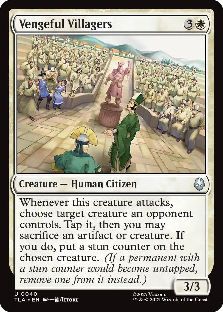 Image for Vengeful Villagers (40) - Magic: The Gathering