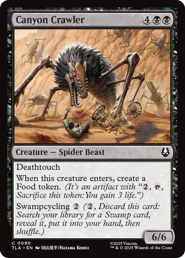 Image for Canyon Crawler (90) - Magic: The Gathering