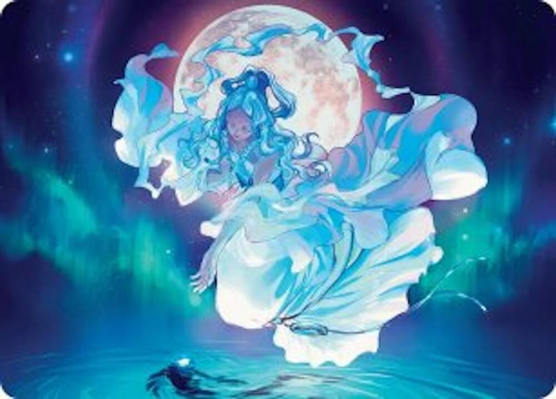 Image for Yue, the Moon Spirit Art Card (7) - Magic: The Gathering