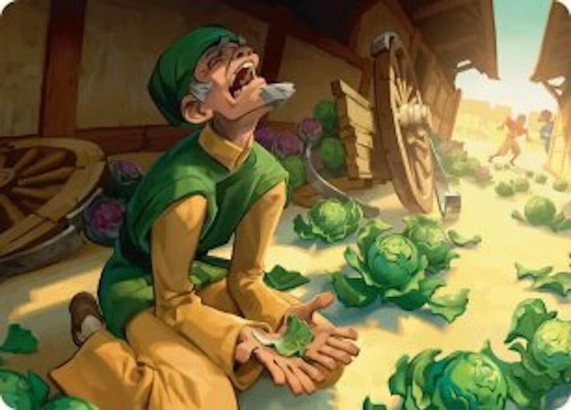 Image for Unlucky Cabbage Merchant Art Card (19) - Magic: The Gathering