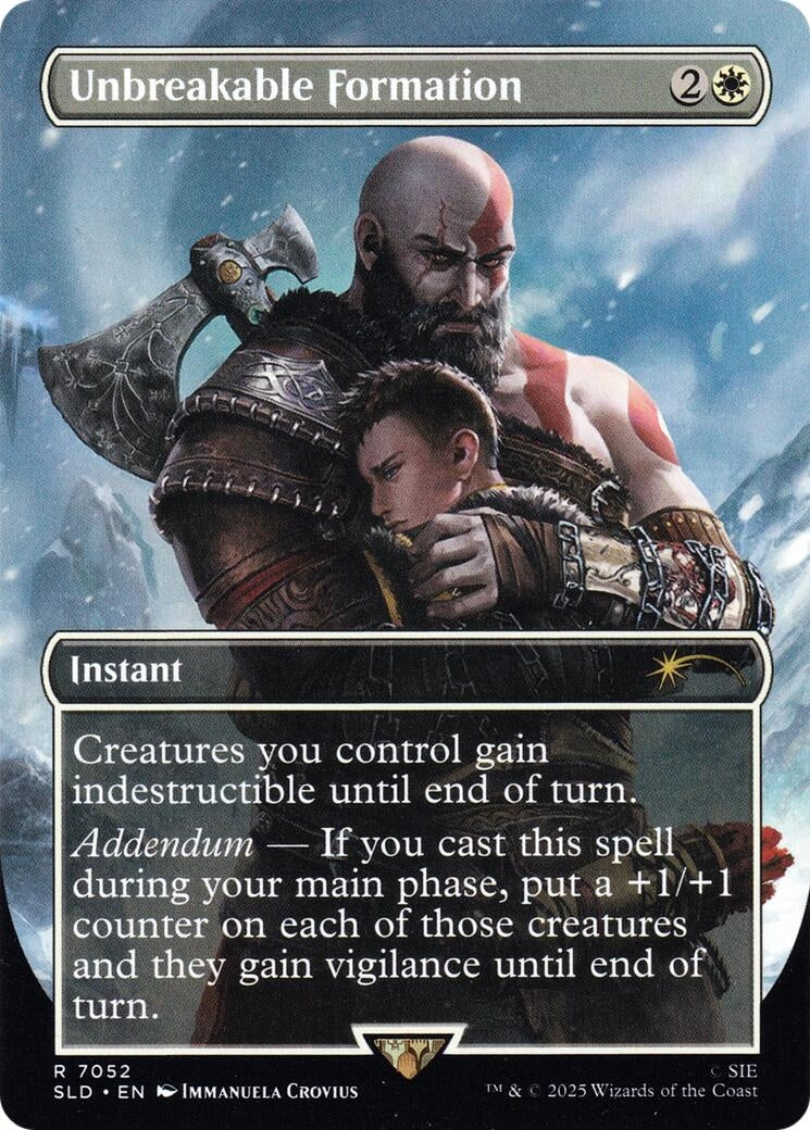 Image for Unbreakable Formation (7052) (7052) (SLD) - Magic: The Gathering