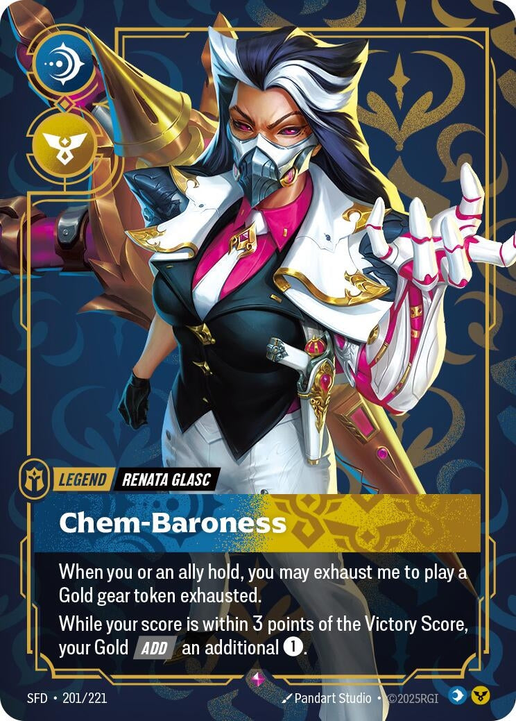 Image for Renata Glasc - Chem-Baroness (201/221) (SPF) - Riftbound: League of Legends Trading Card Game