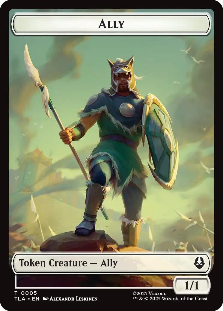 Image for Ally (0005) // Clue (0014) Double-Sided Token (5 // 14) - Magic: The Gathering