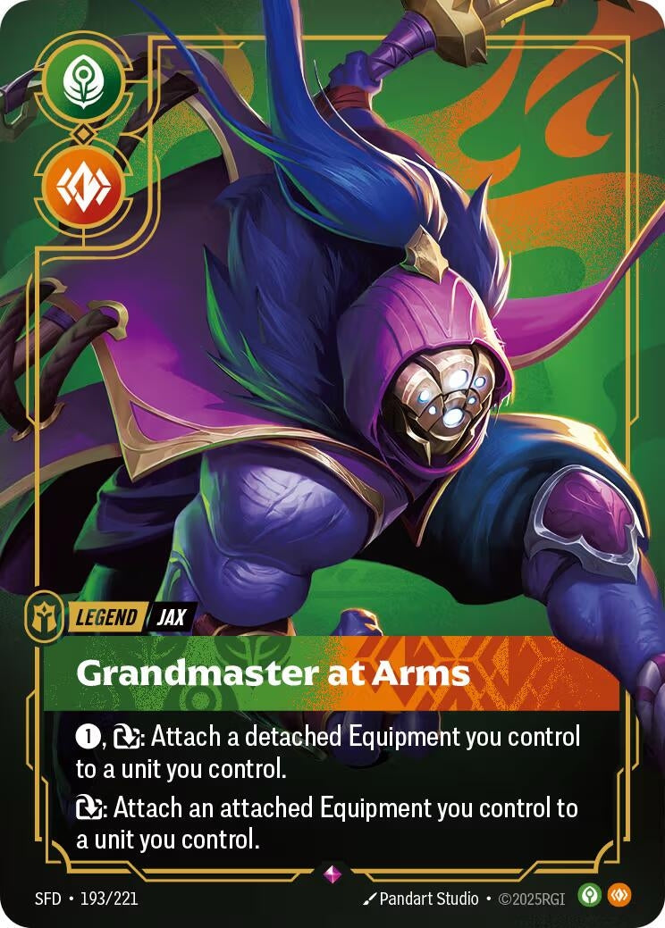 Jax - Grandmaster At Arms (193/221) (SFD)