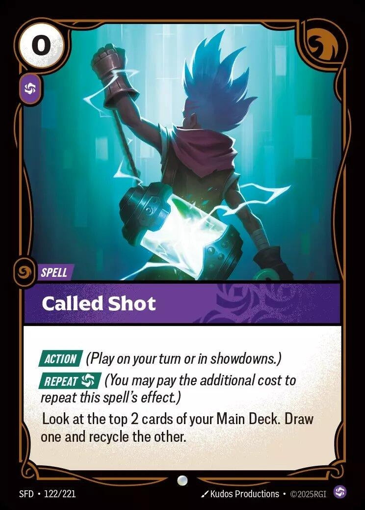 Called Shot (122/221) (SPF)