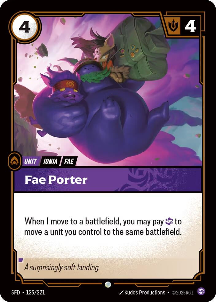 Fae Porter (125/221) (SFD)