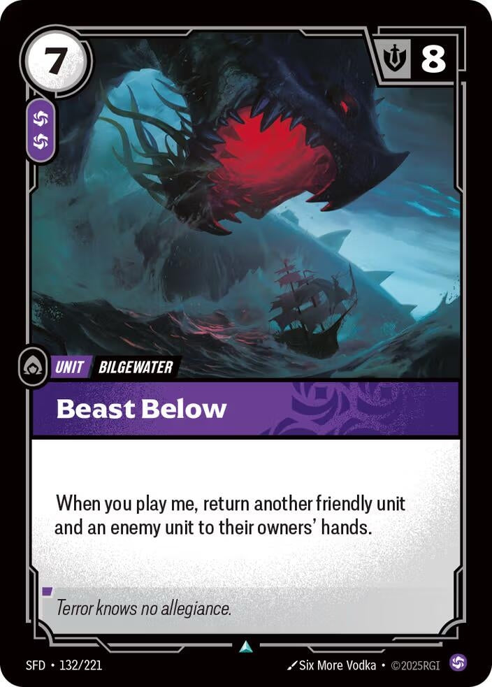Beast Below (132/221) (SFD)