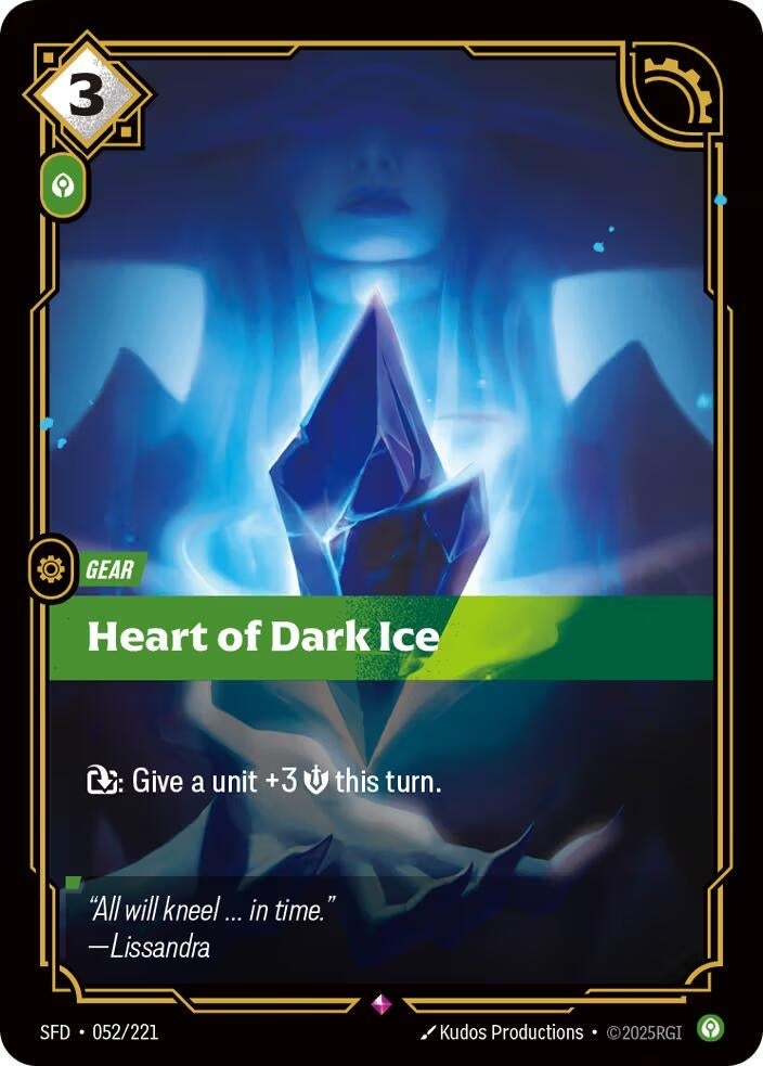 Heart of Dark Ice (052/221) (SFD)