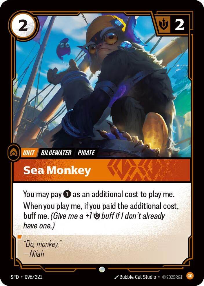 Sea Monkey (098/221) (SFD)