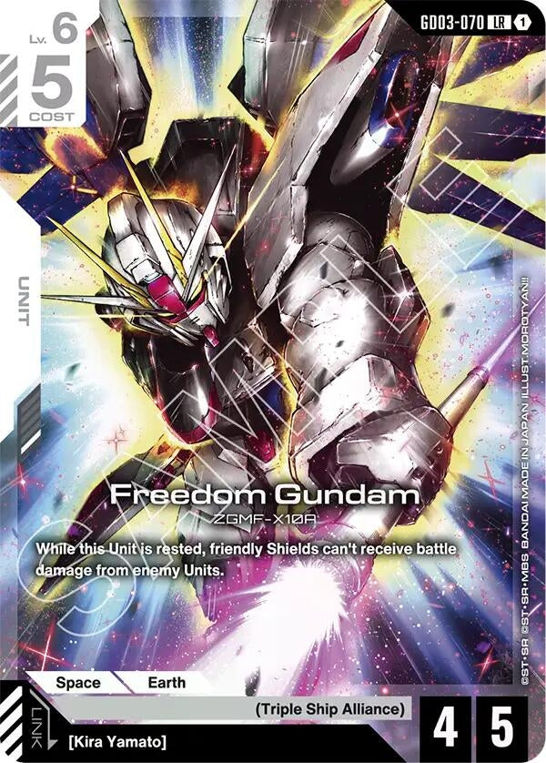 Image for Freedom Gundam (GD03-070) (GD03-070) (GD03) - Gundam Card Game