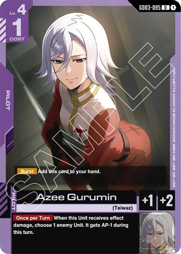 Image for Azee Gurumin (GD03-095) (GD03) - Gundam Card Game