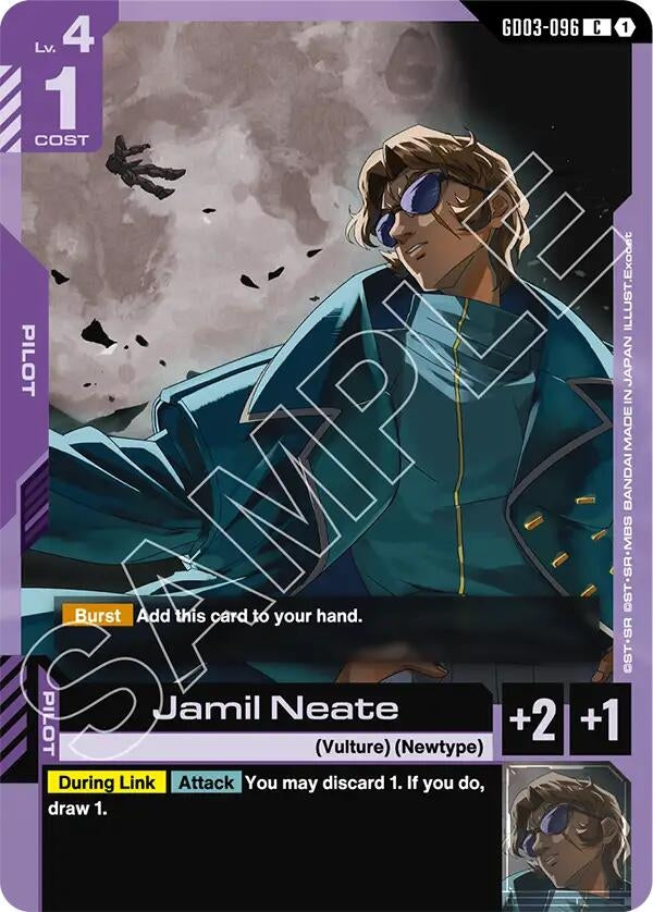 Image for Jamil Neate (GD03-096) (GD03) - Gundam Card Game
