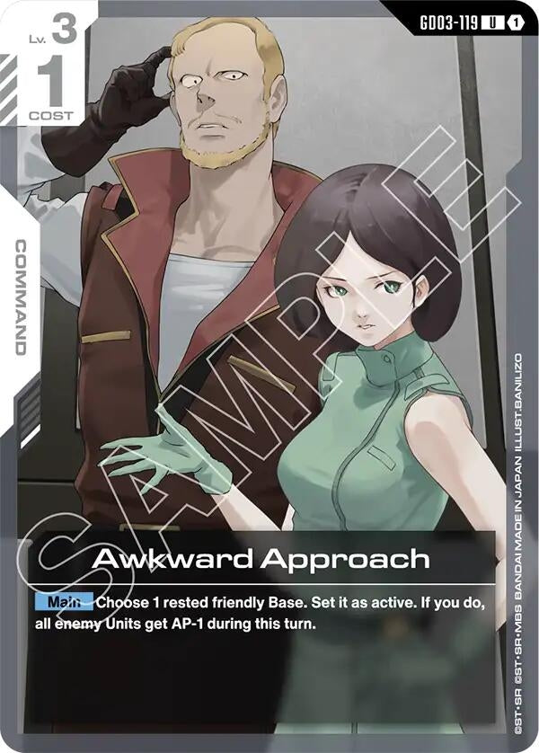 Image for Awkward Approach (GD03-119) (GD03) - Gundam Card Game
