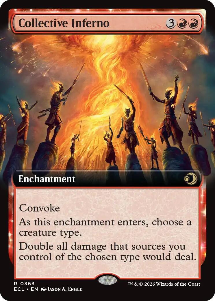 Image for Collective Inferno (Extended Art) (ECL) - Magic: The Gathering