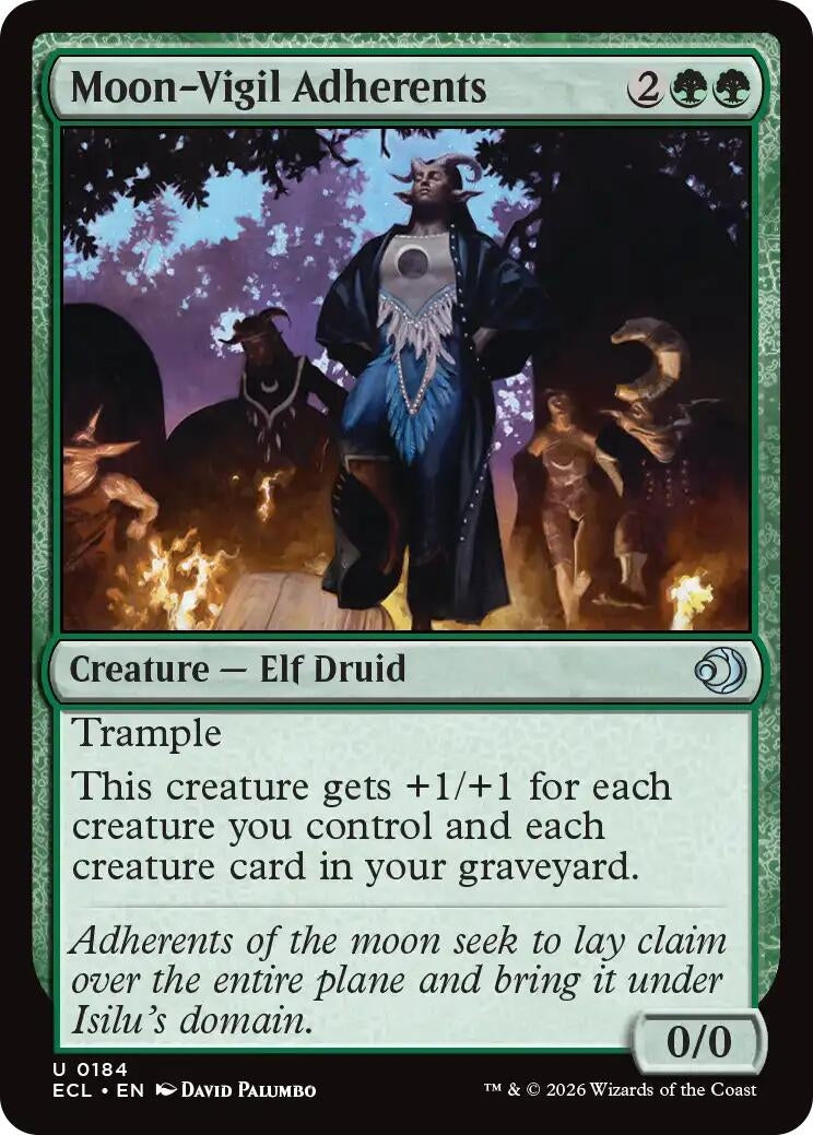 Moon-Vigil Adherents (184) (ECL)