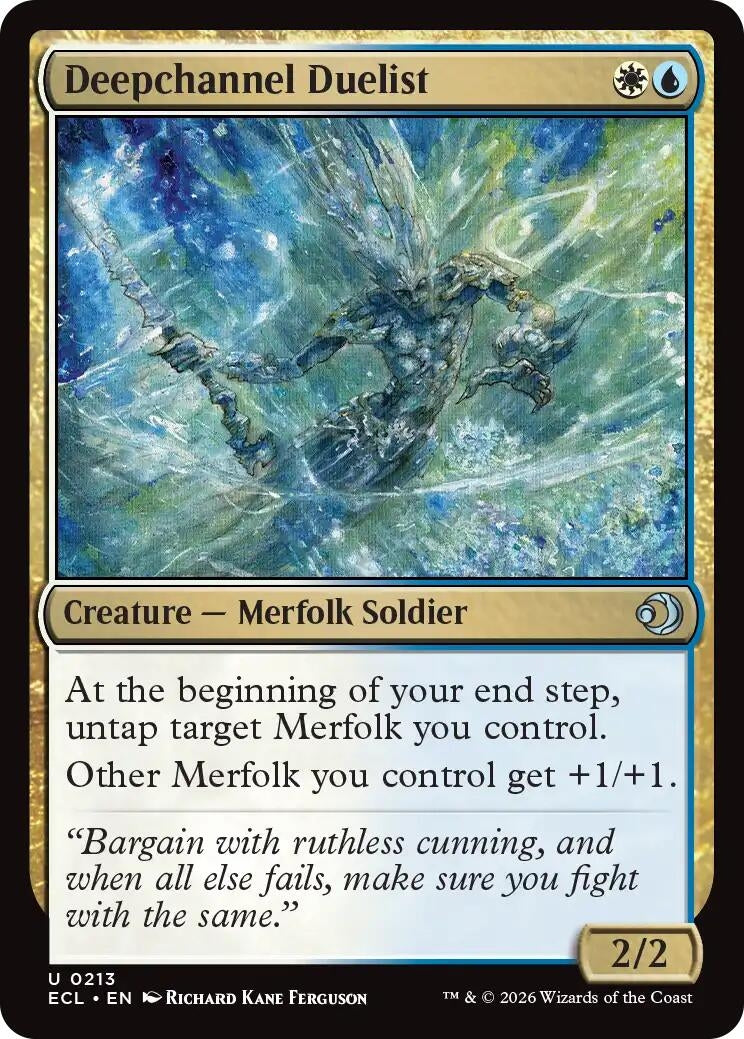 Deepchannel Duelist (213) (ECL)