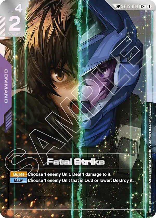 Image for Fatal Strike (SP) (C+) (ST05-014) (GD03) - Gundam Card Game