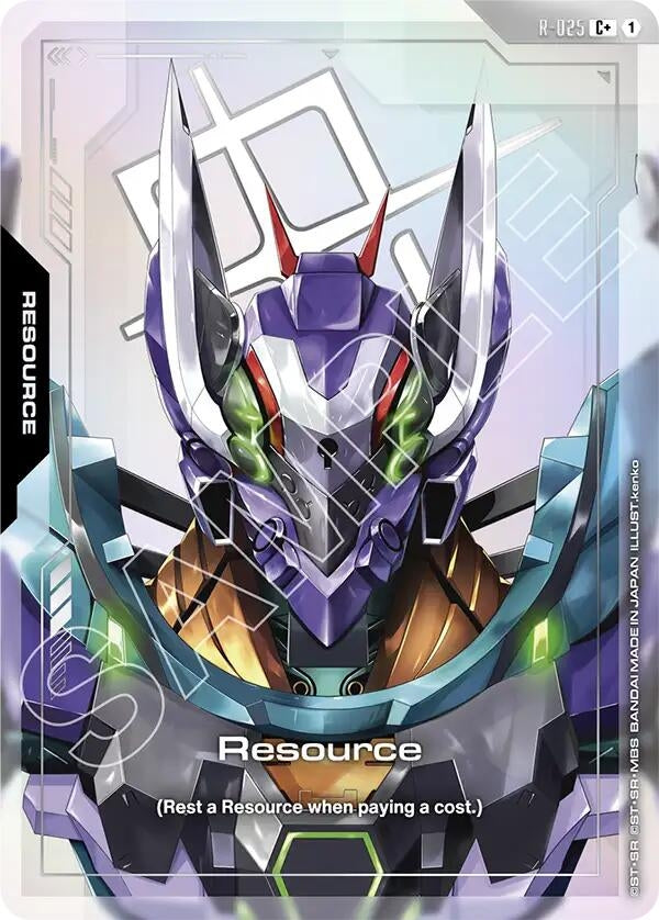Image for Resource (R-025) (C+) (R-025) (GD03) - Gundam Card Game