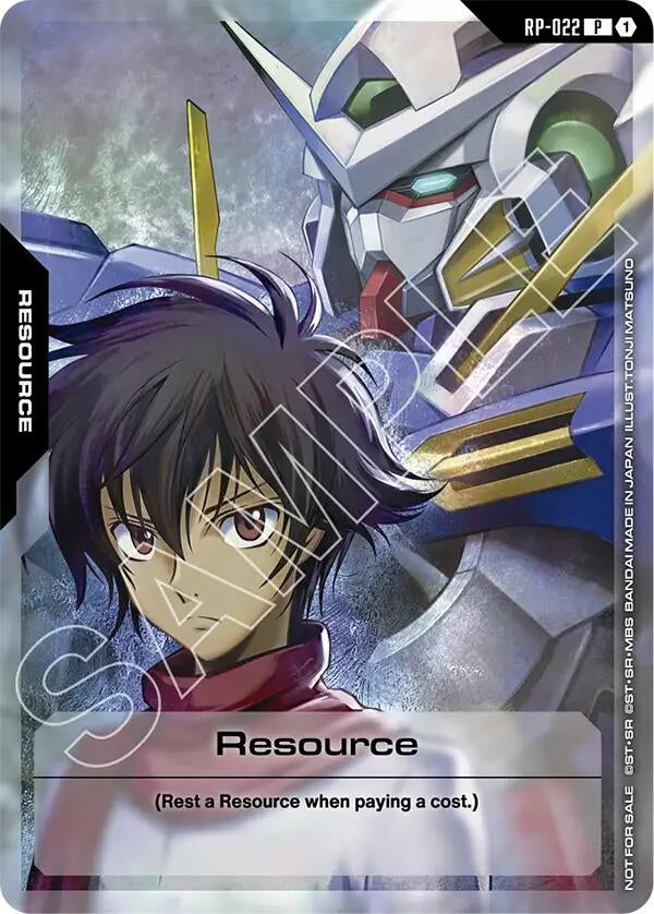 Image for Resource (RP-022) (Mobile Suit Gundam 00) (RP-022) (RP) - Gundam Card Game