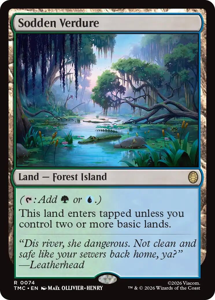 Image for Sodden Verdure (74) (TMC) - Magic: The Gathering