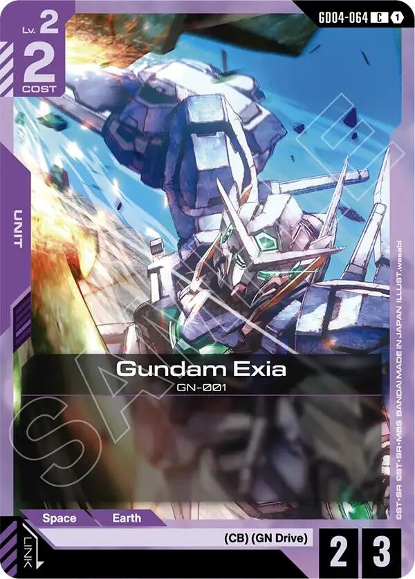 Image for Gundam Exia (GD04-064) (GD04-064) (GD04) - Gundam Card Game