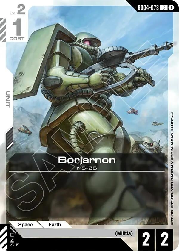 Image for Borjarnon (GD04-078) (GD04) - Gundam Card Game