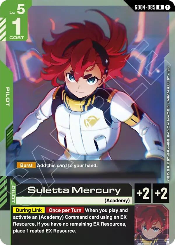 Image for Suletta Mercury (GD04-085) (GD04) - Gundam Card Game