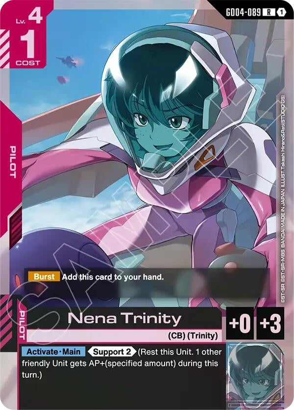 Image for Nena Trinity (GD04-089) (GD04) - Gundam Card Game