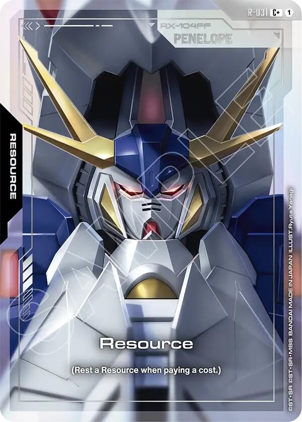 Image for Resource (R-031) (C+) (R-031) (GD04) - Gundam Card Game