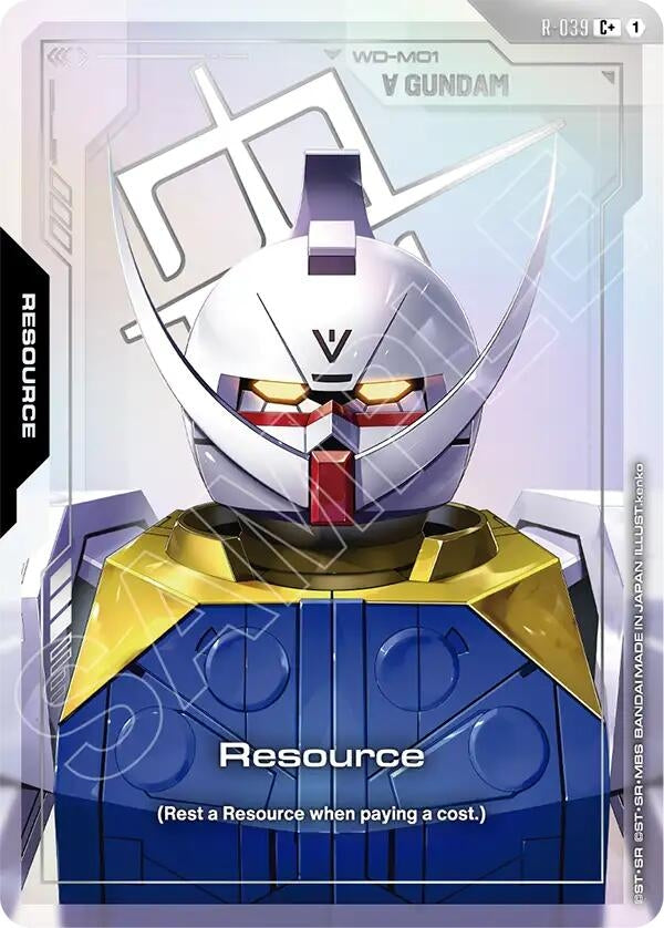 Image for Resource (R-039) (C+) (R-039) (GD04) - Gundam Card Game