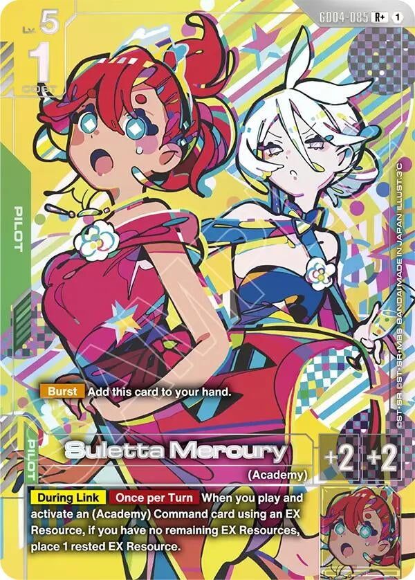 Image for Suletta Mercury (R+) (GD04-085) (GD04) - Gundam Card Game