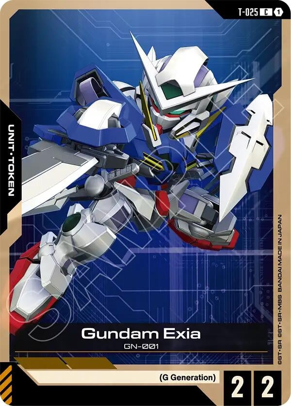 Image for Gundam Exia (T-025) (T-025) (EB01) - Gundam Card Game