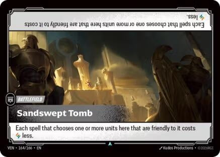 Image for Sandswept Tomb (164/166) (VEN) - Riftbound: League of Legends Trading Card Game