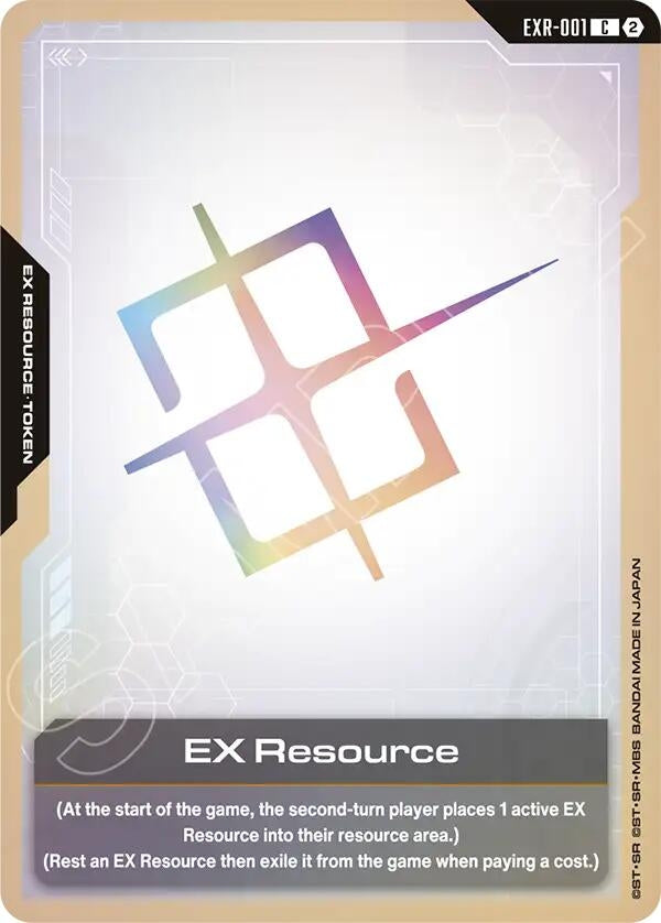 Image for EX Resource (EXR-001) (SC01) - Gundam Card Game