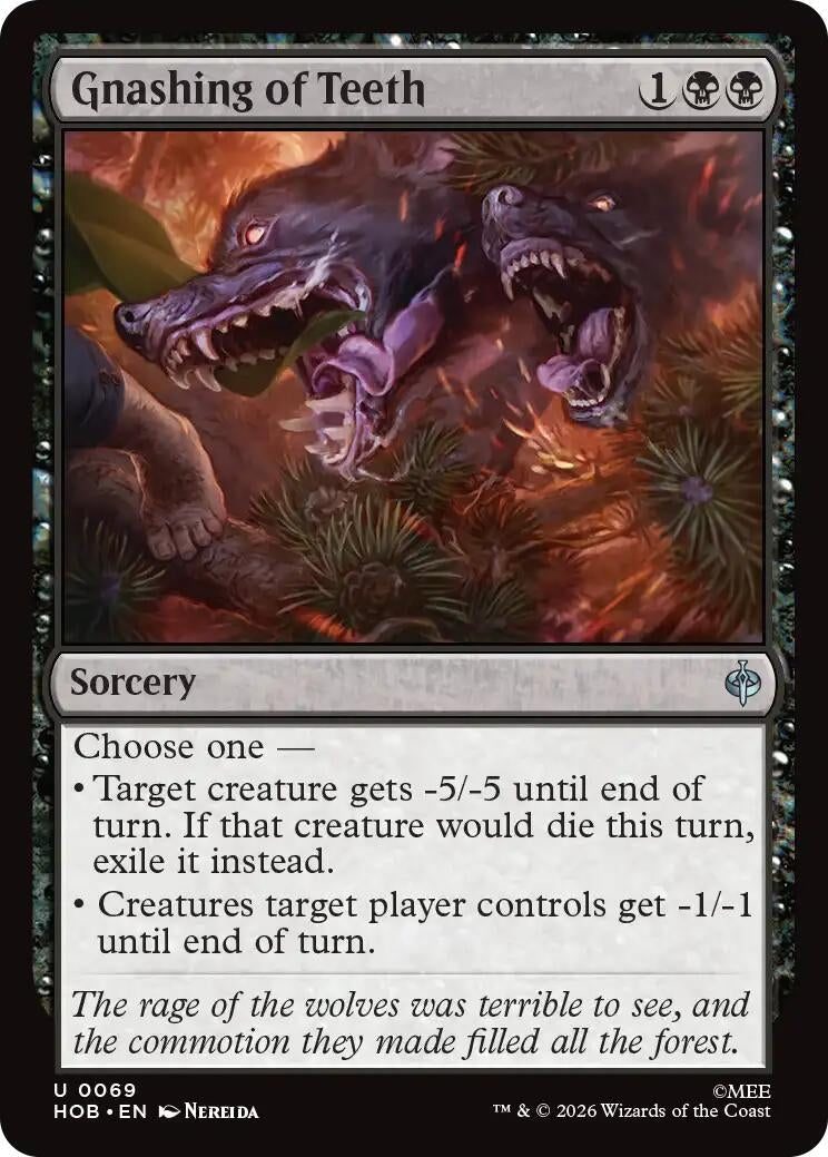 Gnashing of Teeth (69) (HOB)