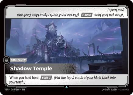 Image for Shadow Temple (165/166) (VEN) - Riftbound: League of Legends Trading Card Game