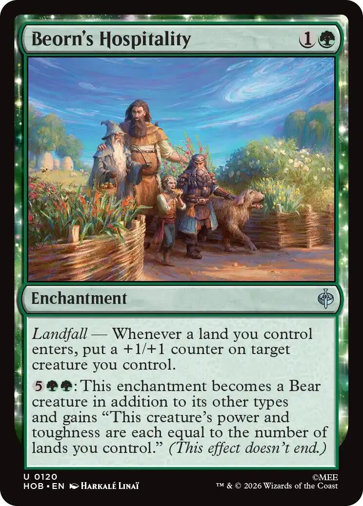 Beorn's Hospitality (120) (HOB)