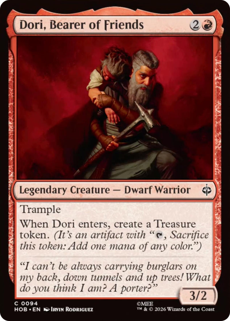 Dori, Bearer of Friends (94) (HOB)